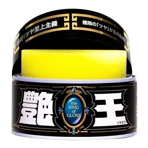 Cera Sintética The King Of Gloss Cores Escuras 300g Soft99 Foto 1