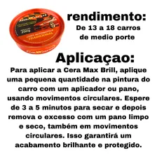Cera tradicional com silicone e Carnaúba 200g Maxxbrill Foto mini 3