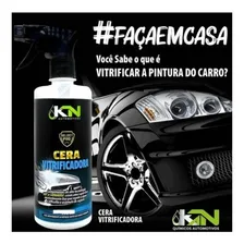 Cera Vitrificadora Brilho Automotivo Carros E Motos Kn 300ml Foto mini 1