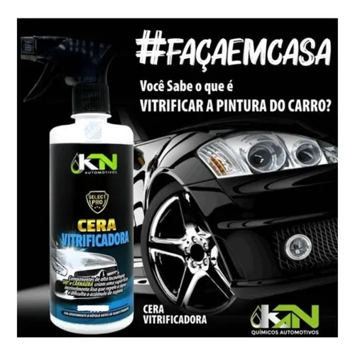 Cera Vitrificadora Brilho Automotivo Carros E Motos Kn 300ml Foto 1