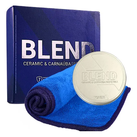 Cera Vonixx Automotiva Vitrificadora Blend + Flanela 600 Gsm Foto 1