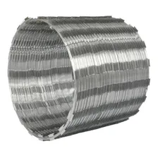 Cerca Concertina Dupla 30cm Para 50 Metros + Kit Montagem Foto mini 2