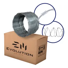 Cerca Concertina Dupla Clipada Arame P/ Muro 30cm 40 Metros Foto mini 2