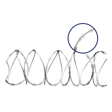 Cerca Concertina Galvanizada Dupla Clipada 45cm 15 Metros Foto mini 3