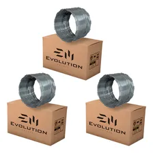 Cerca Concertina Galvanizada Dupla Clipada 45cm 15 Metros Foto mini 2