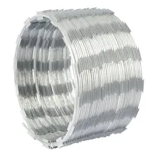 Cerca Concertina Simples 30cm 05 Metros Kit Completo Foto mini 2