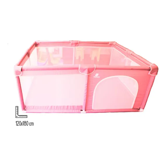 Cercado Chiqueirinho Playpen Rosa Pequeno 120 x 180 Mastela Foto 1
