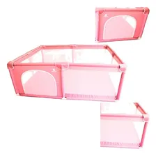 Cercado Chiqueirinho Playpen Rosa Pequeno 120 x 180 Mastela Foto mini  2