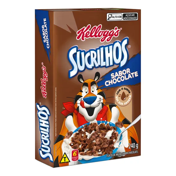 Cereal de Chocolate Sucrilhos Kelloggs 240g Foto 1