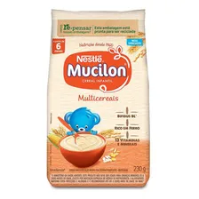Cereal Infantil Multicereais Mucilon Nestlé 230g Foto  mini 1