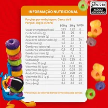 Cereal Matinal Froot Loops Sabor Frutas Caixa 230g Kellogg's Foto mini 4
