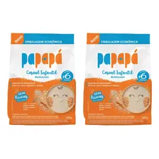Cereal Papapa Infantil Multicereais Sache 500g Kit 2 Un Foto mini 1