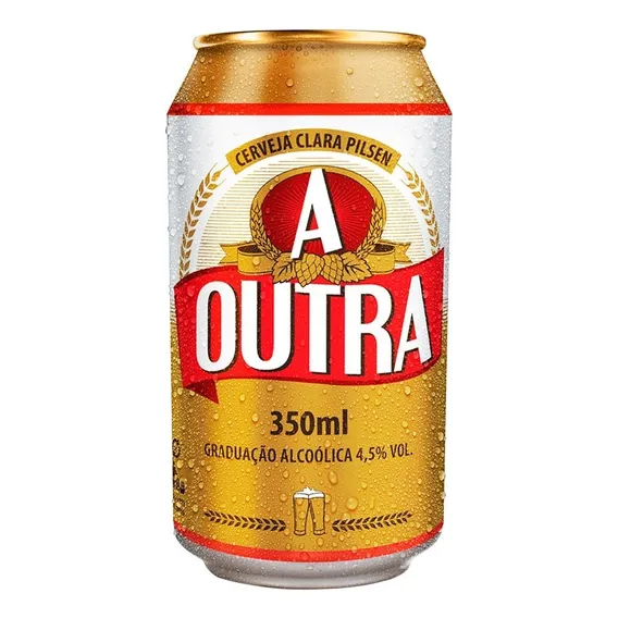 Cerveja A Outra Pilsen lata 350ml Foto 1