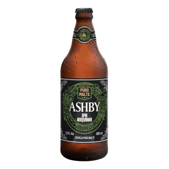 Cerveja Artesanal Ashby Nirvana Ipa 600ml Foto 1