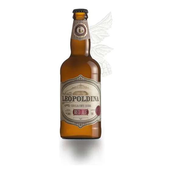 Cerveja Artesanal Red Ale Leopoldina Red Ale 500ml Foto 1