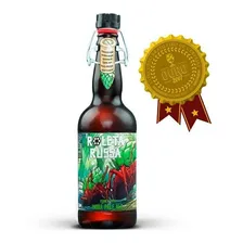 Cerveja artesanal Roleta Russa IPAescura 500ml Foto  mini 1