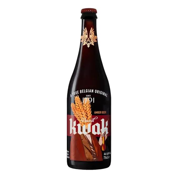 Cerveja Escura Forte Pauwel Kwak - 750ml - Importado Foto 1