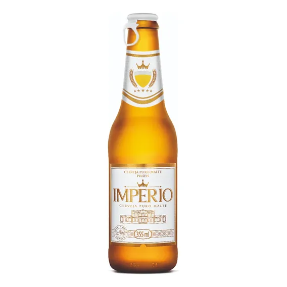 Cerveja Imperio Long Neck 355ml caixa c/12 Foto 1