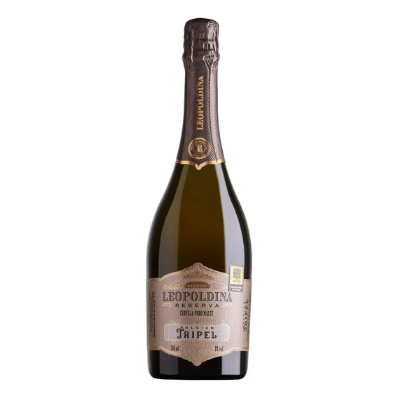 Cerveja Leopoldina Belgian Tripel 750ml Foto 1