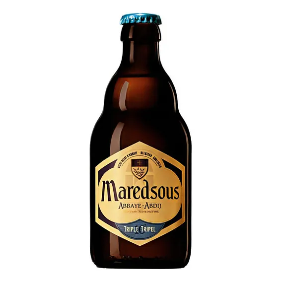 Cerveja Maredsous Triple Gf 330ml Foto 1