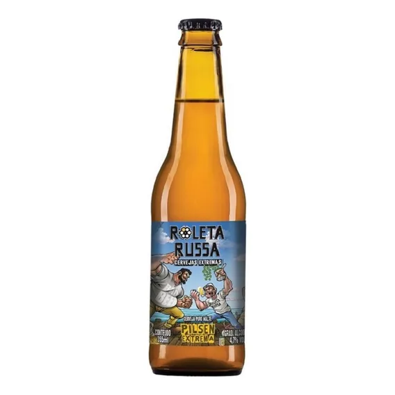 Cerveja Roleta Russa Pilsen Extrema 355ml Foto 1