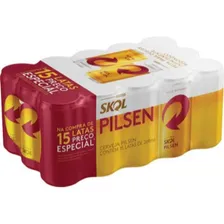 Cerveja Skol Pilsenloira lata 269ml Foto mini 1