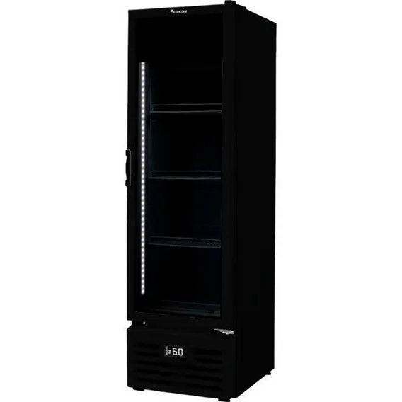 Cervejeira Slim Fricon Porta Vidro Vcfc284 Total Black 110v Foto 1