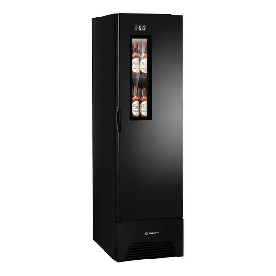 Cervejeira Vertical Metalfrio Optima All Black 336l 220v Foto 1