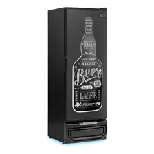 Cervejeira Vertical Refrigerador Gelopar Grba-400 Preto 110v Foto mini 1