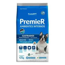 Cães castrados adultos de raça pequena Premier 12 kg. Não Foto mini 1