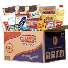 Cesta Básica Alimentar Calvo Cesta 16 Itens Básica Foto  mini 1