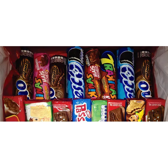 Cesta Básica De Biscoito C/ 20 Unidades Atacado Foto 1