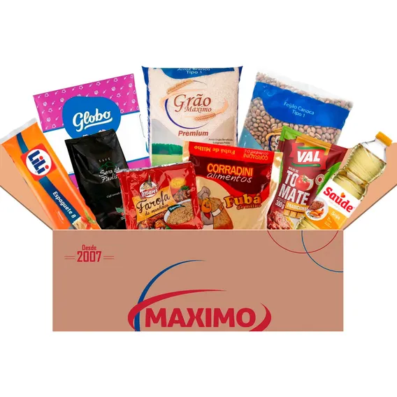 Cesta básica doação essencial Maximo benefícios por unidade Foto 1