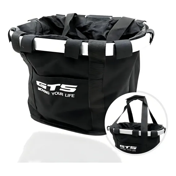 Cesta Dianteira RemovĂvel Bike Pet, CĂŁo ,compras E Passeio Foto 1