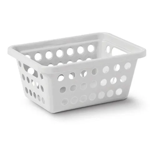 Cesta Organizadora Sem Alça N355-4 - Branca - Niquelart Foto 1