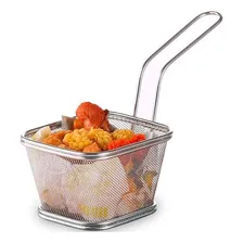 Cesta Para Servir Porções Batata Frita Frango 13x11x8cm Foto mini 1