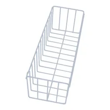 Cesto Aramado De Parede Lavanderia Cozinha Quarto N3 Branco Foto mini 3