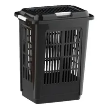 Cesto-balde Organizador Roupa Suja-limpa Multiuso Com Tampa Foto mini  2