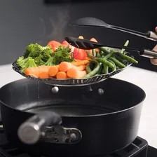 Cesto De Cozimento A Vapor Para Legumes Retratil Foto mini 3