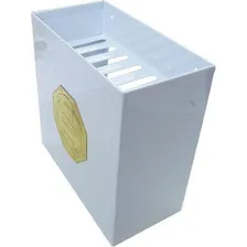 Cesto De Folhas Inox Branco Para Saunas Impercap 20x20x10cm Foto mini 1