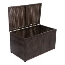 Cesto De Roupa Fibra Sintética Horizontal 70x40x40 Argila Foto mini 3