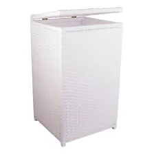 Cesto De Roupa Suja Fibra Sintética 100 Litros 40x40x70 Foto mini 1