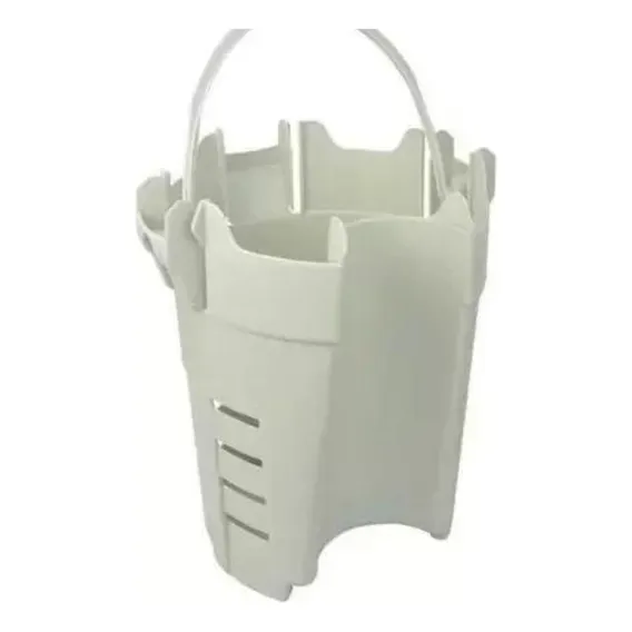 Cesto Limpeza Para Caixa Gordura Amanco 21522 Cor Branco Foto 1