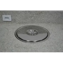 Cesto Lixeira Pia Cozinha De Embutir Inox - 03 Litros Foto mini 1