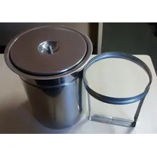 Cesto Lixeira Pia Cozinha De Embutir Inox - 03 Litros Foto mini 3