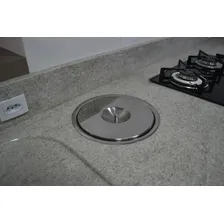 Cesto Lixeira Pia Cozinha De Embutir Inox - 03 Litros Foto mini 2