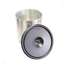 Cesto Lixeira Pia Cozinha Embutir 8 Litros Inox 304 Preto Foto mini 1