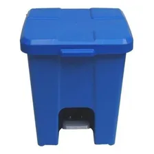 Cesto Lixeira Quadrada Plastica Com Pedal 25 Litros Foto mini 2