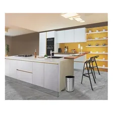 Cesto - Lixeira Telado Para Escritório - Aço Inox 13 Litros Foto mini 2