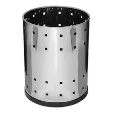 Cesto - Lixeira Telado Para Escritório - Aço Inox 13 Litros Foto mini 1